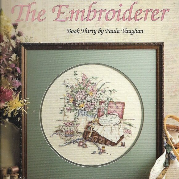 LOT OF 3 PAULA VAUGHAN Counted Cross Stitch Charted Graph Patterns, Full Size - Picture 4 of 5